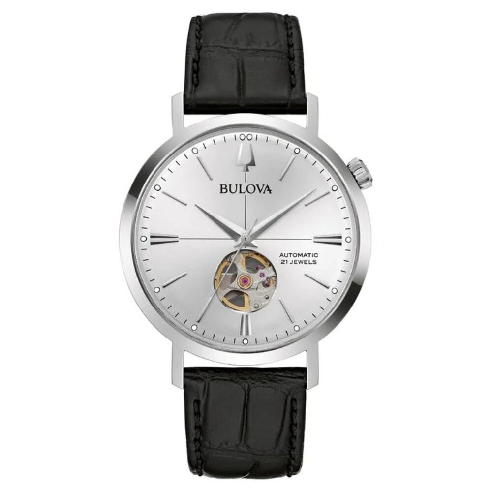 Bulova Aerojet Automatic Stainless Steel Men's Watch, 41mm